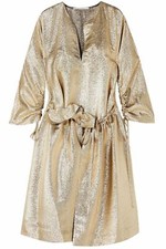 STELLA McCARTNEY Gali gathered Lurex dress