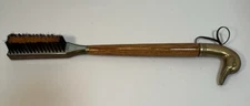 Vintage 14” Brass Head Duck Shoe Brush