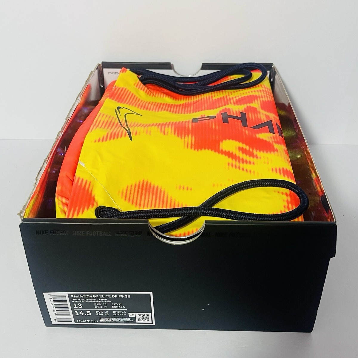 Size 13 - Nike Phantom GX Elite Gripknit DF FG SE Blaze Pack