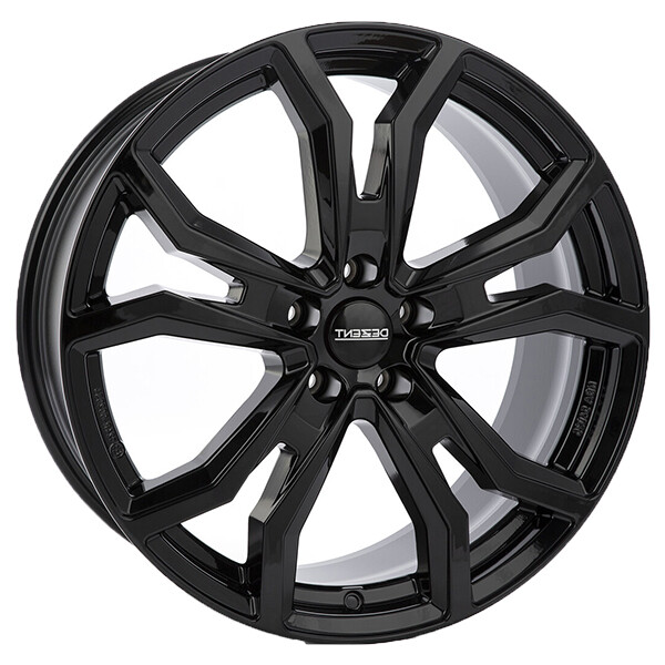 CERCHIO IN LEGA DEZENT TV BLACK PER HONDA CR-V 7.5X19 5X114.3 BLACK 60K