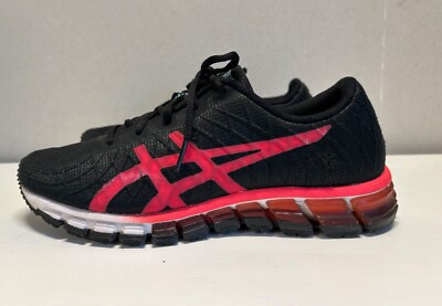 ASICS Gel schwarz Damen Turnschuhe UK Größe 6,5