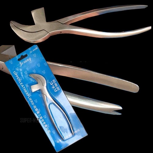 Steel Cobbler Pliers Pincers Shoemaking Leathercraft Leather Hand Tool DIY - Picture 2 of 4
