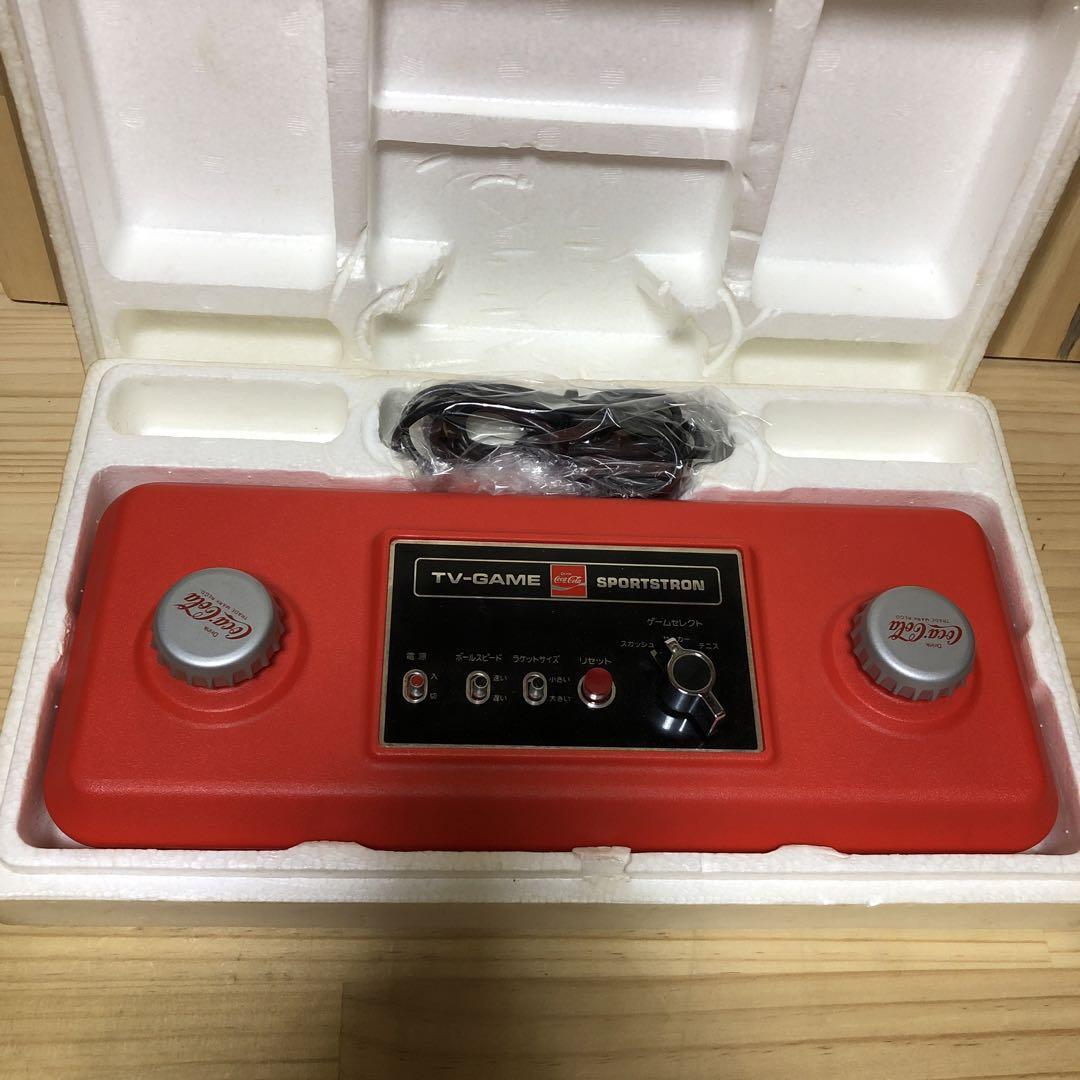 コカ・コーラ TVゲーム SPORTSTRON 動作未確認】COCA COLA TV-GAME SPORTSTRON コカコーラ スポーツトロン