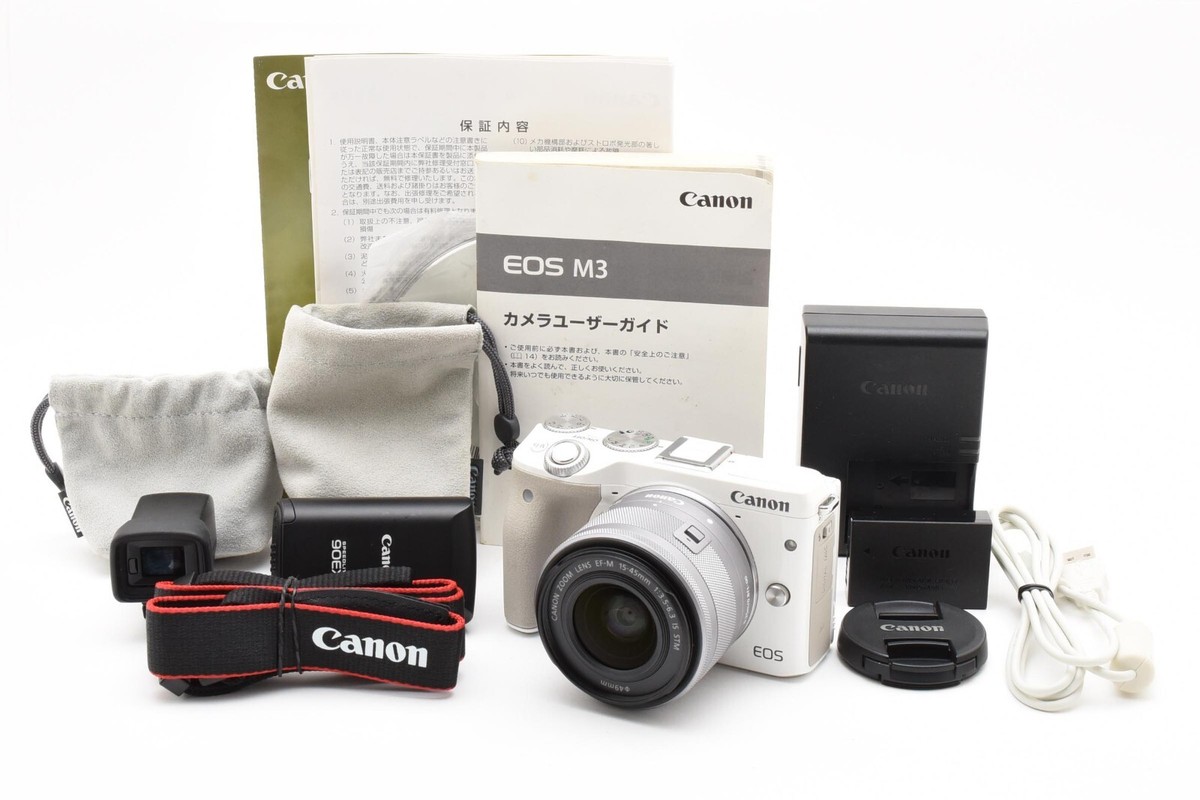 キヤノン CANON EOS M3 EF-M 15-45mm IS STM Canon EOS M3 15-45mm STM Lens Kit Made In Japan | eBay