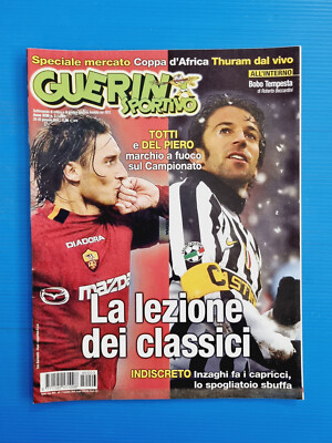 GUERIN SPORTIVO 3-2004 DEL PIERO-TOTTI-THURAM-JOHN CAREW-VIERI-WERDER BREMA+FILM