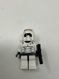 LEGO STAR WARS #8038 - BIKER SCOUT - W/BLASTER-  Mini Figure - NEW!