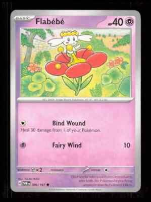 Pokémon TCG Flabebe Scarlet & Violet - Twilight Masquerade 086/167 Regular Common