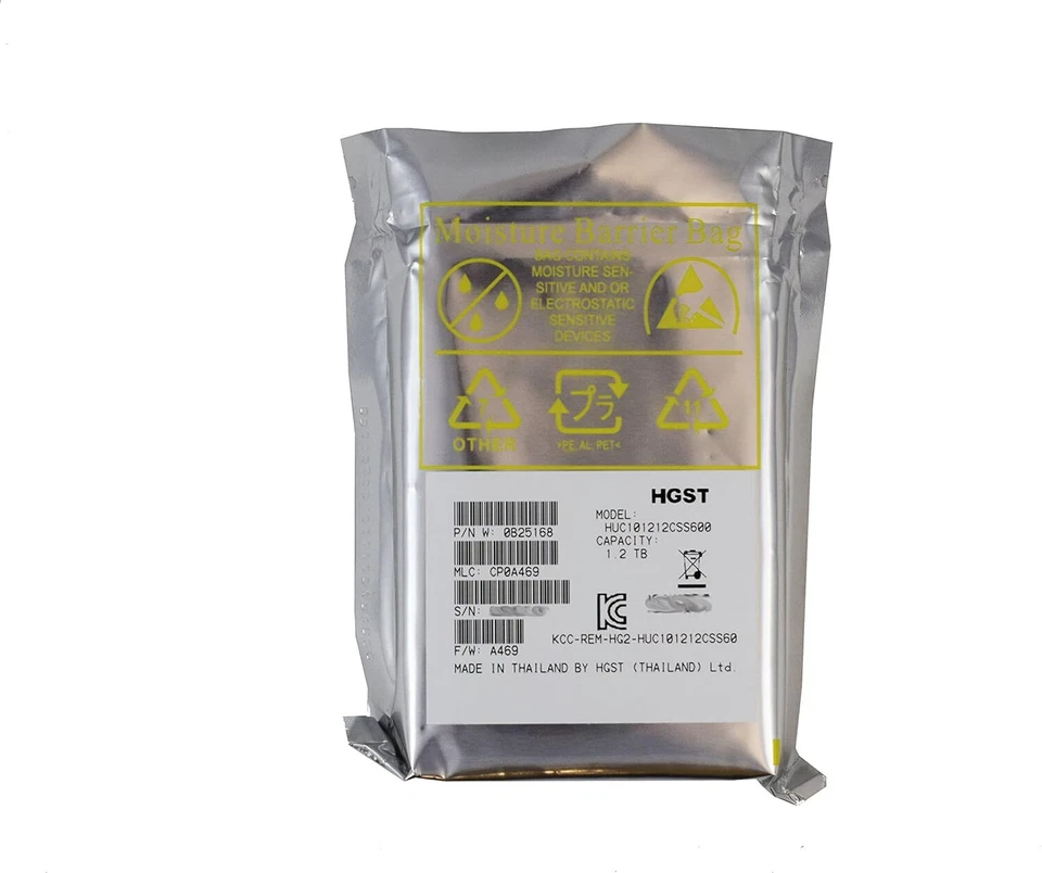 HGST Ultrastar HUC101212CSS600 0B28473 1.2TB 10K RPM SAS 6GB/s 64MB 2.5" HDD - Image 3 of 4