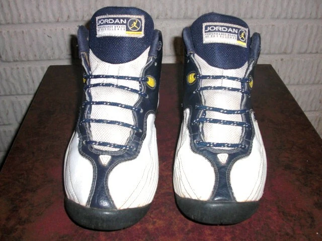 Zapatos Nike - OG 1997 Jordan Team 1 I - Azul Blanco NIÑOS 6Y #134072-141 Foto 2 de 4