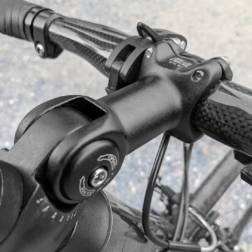 MTB Cycle Bicycle Bike Handlebar Riser Aluminium Stem Extension Adjustable 31.8mm - Picture 8 of 10