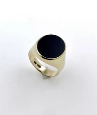 Signet Ring Men Ring 333 Gold - Size 64 - 5.40 Grams