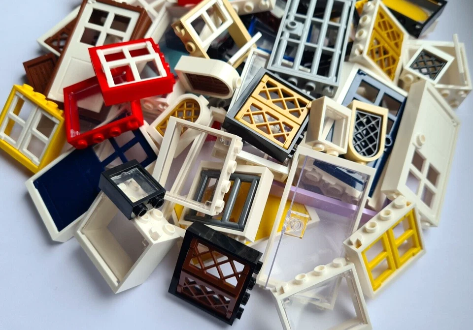 LEGO Fenster Türen gemischt - 60594 60596 60603 Haus Gebäude Mengenauswahl - NEU - Bild 3 von 4