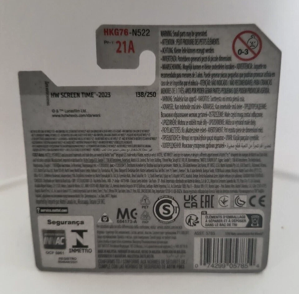 HotWheels STAR WARS X-34 LANDSPEEDER 2023 138/250 Mattel - Immagine 2 di 2