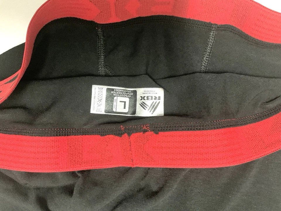 Calzoncillo boxer de secado rápido RBX para hombre negro talla grande 36-39 Foto 4 de 4