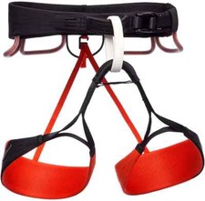 NEW! Black Diamond Zone Climbing Harness Women's Color Octane Size Large