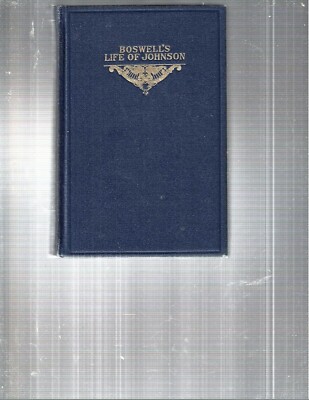 LIFE OF SAMUEL JOHNSON - JAMES BOSWELL  (1923) #11149