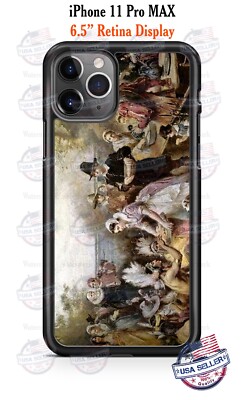 Native American Pilgrims Settlers Thanksgiving Phone Case For iPhone 15 Samsung