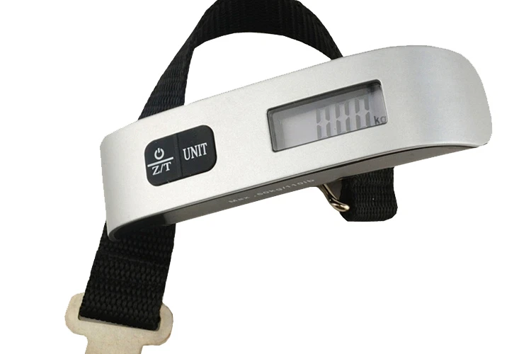 Weight 110lb / 50kg Portable Travel LCD Digital Hanging Luggage Scale  Electronic for sale online