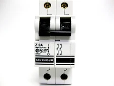 ALTECH ABL SURSUM 2ZU2 - 2A, MCB, Z CHARACTERISTIC, 2 POLE - NEW