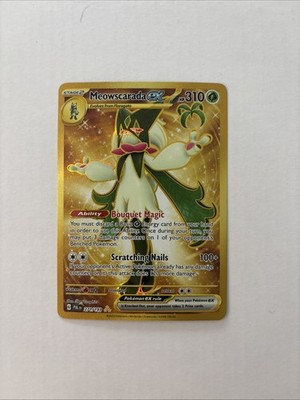 Pokémon TCG Meowscarada EX Paldea Evolved Special Illustration Rare 271/193