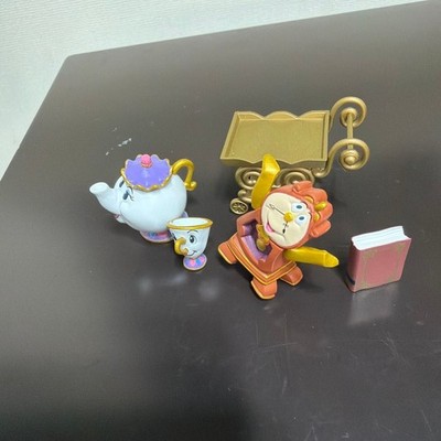 Disney Die Schöne und das Biest Mrs. Teekanne Chip Cogsworth Figur