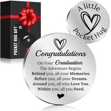2026 Graduation Gift For Him Her Keychain Black Small High School Celebration