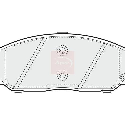 For SSANGYONG REXTON II GAB 2002 on BRAKE PADS (FRONT) (R90) PAD1237