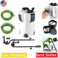 Powerful 264GPH Aquarium Filter, 3-Stage External Canister, Quiet  Efficient