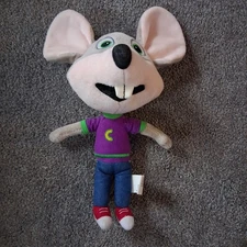 Chuck E Cheese Plush 11” Fun Express Polyester Purple
