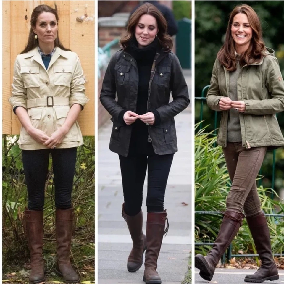 Penelope Chilvers 8/8.5 Botas Largas Borla Cuero Negro Otoño Ecuestre Preppy Foto 2 de 4