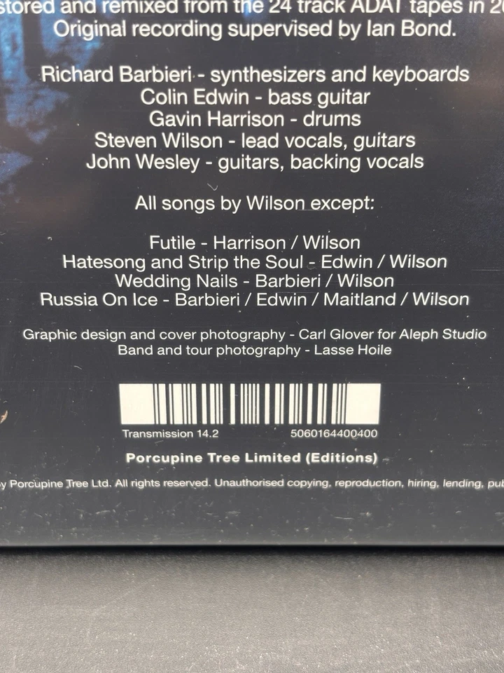 Porcupine Tree House Of Blues 2003 2LP Limited Edition Blue Vinyl - Image 3 of 3