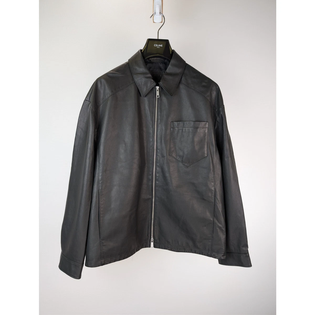 PRADA Leather Coats, Jackets & Vests for Men for Sale - Shop New