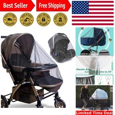 Universal Fit Baby Mosquito Net - 2-Pack Stretchable Insect Barrier for Outdoors