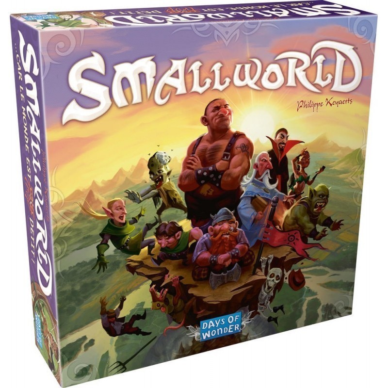Jeux de société Small World pour éviter l'ennui des règles trop complexes entre amis