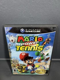 Mario Power Tennis Nintendo GameCube Complete CIB Authentic Tested Pristine Disc