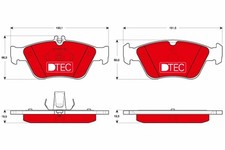 Bremsbelagsatz Scheibenbremse DTEC COTEC TRW GDB1205DTE f&uuml;r MERCEDES R170 W202