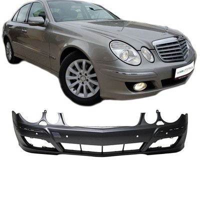 Mercedes W211 S211 Mopf Stoßstange vorne grundiert für PDC/SRA Elegance 06-09