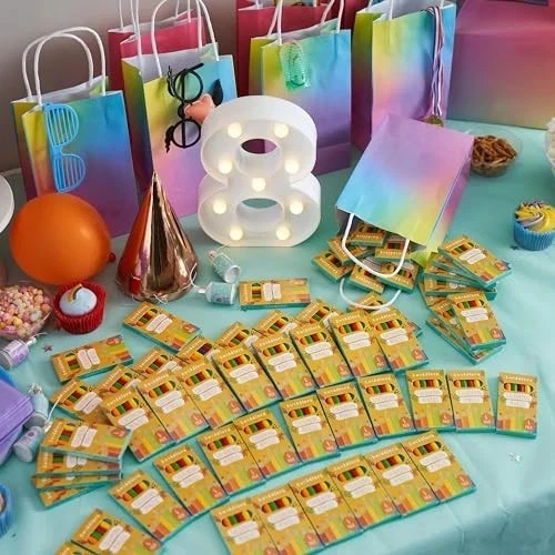 60 Cajas de Mini Lápices de Colorear para 60 Juegos de Pack de 6 Colores (Total 360) Foto 2 de 4