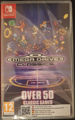Sega Mega Drive Classics Nintendo Switch 2 DOWNLOAD CODE Sealed CIB