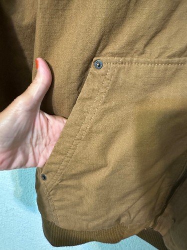 Lee The Workwear Sherpa Lined Men's Utility Bomber Jacket - Picture 4 of 20