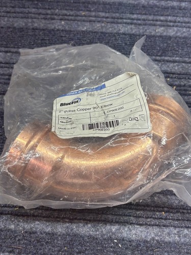 Bluefin CP90E200 , 2" Press Copper 90° Elbow (I2)