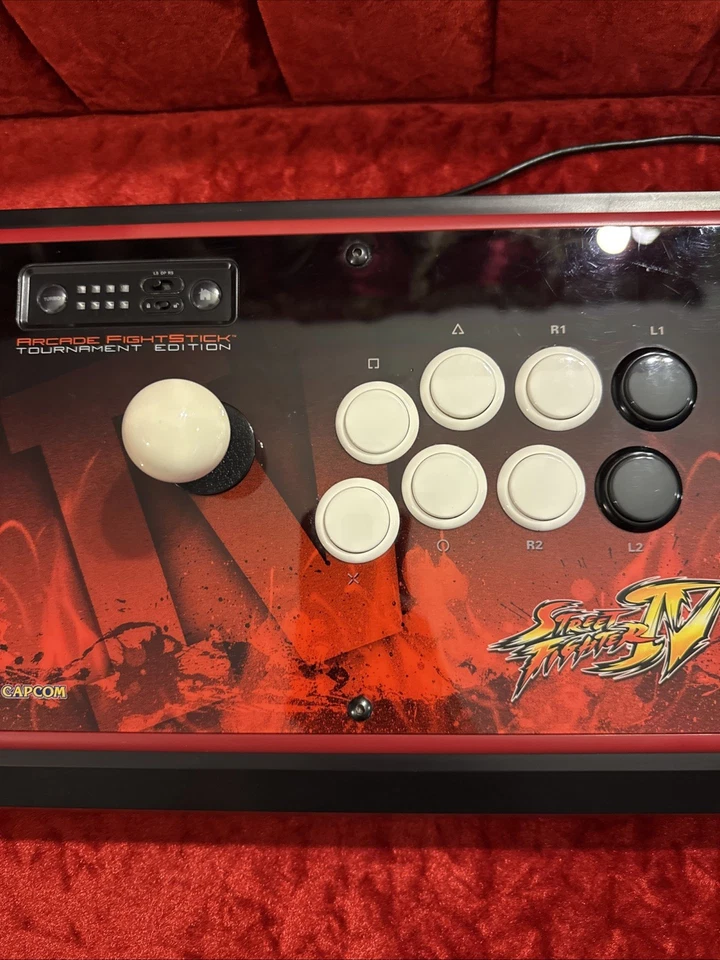 Street Fighter IV Arcade Fight Stick Tournament Edition Joystick For PS3 Cleaned - Image 3 of 4