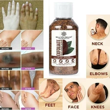 Coffee Scrub For Face Body Neck Knees Blackhead Remover Tan Dirt Removal 75 gm