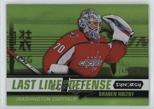 2018 Upper Deck Synergy Last Line of Defense Green /199 Braden Holtby #LD-12 n1u