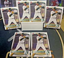 Leo De Vries 2025 Bowman Draft 30-Card Lot (Athletics) Great for IP Auto's