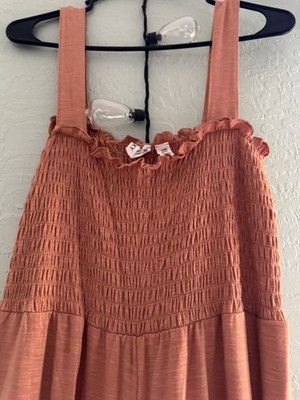 Roxy Adventure Bound Woven Tank Jumpsuit