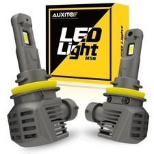AUXITO LED H11 HEADLIGHT BULBS WHITE 120W KIT FOR HIGH/ LOW BEAM REPLACE HALOGEN
