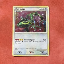 Pokemon Cards TCG - Rayquaza Holo 20/95 Call of Legends NM - RARE SWIRL HOLO