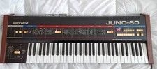 Roland Juno 60 Vintage Analogue Synthesiser and Hard Case