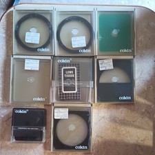 Vintage lot of Cokin P Series Square and Circle Lens Filters Adapter Pieces